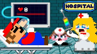 " Sorry Mario, Please Wake Up!!", DR. Peach said | Game Animation