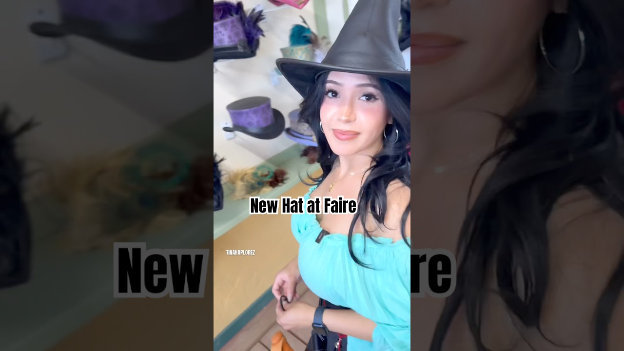 Shopping for a new hat #viralshort #foryou #renfaire