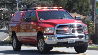 LAFD Battalion 18 Responding