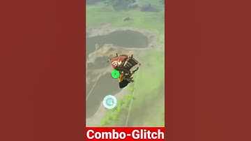 The Legend of Zelda Breath of the Wild-The Cryonis Eponator Launch Windbomb Fly Combo Glitch #botw