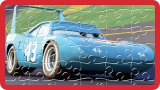 Cars Finger Family Jigsaw Puzzle Rompecabezas - Disney Pixar Cars The King Lightning McQueen Mater screenshot 4
