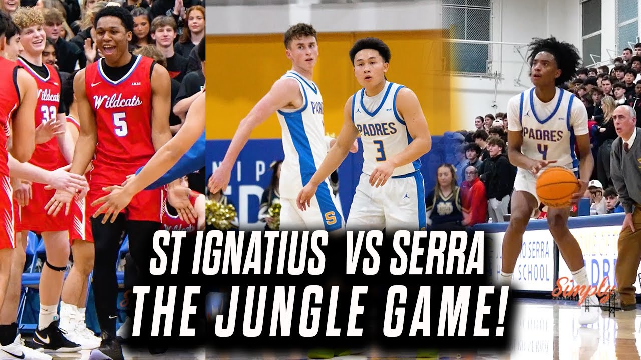 Serra vs St. Ignatius | The Jungle Game!!! Raymond Whitney vs Mikey Ballout