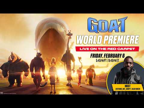 GOAT World Premiere: Live on the Red Carpet