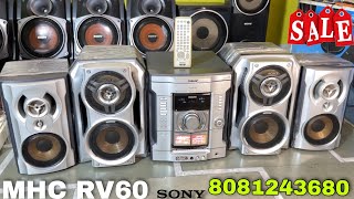 Sony MHC-RV60 Hi-Fi System (Made in Indonesia 🇮🇩)