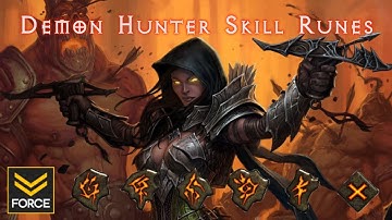 Diablo 3 Beta - Demon Hunter Skill Runes