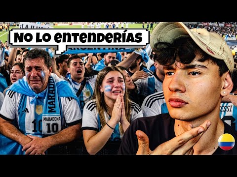 ¿POR QUÉ los argentinos lloran en la cancha?🇦🇷 Colombiano reacciona 🇨🇴 Erick MTZ 