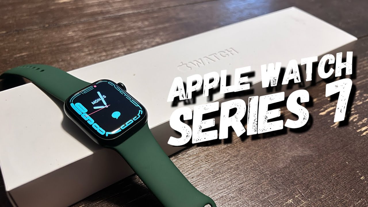 apple watch series 7 41mm green aluminum