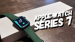 Unboxing Apple Watch Series 7 41mm Green GPS Model