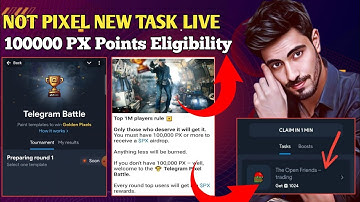 Not Pixel Airdrop 100,000 Pixels | Not Pixel New Task 1024 PX | Not Pixel Airdrop Telegram Battle