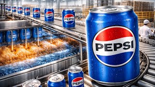 Inside the Pepsi Factory – How Millions of Cans Are Made Daily