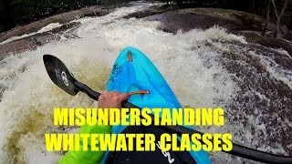 Misunderstanding the Whitewater Rating System | After Hours