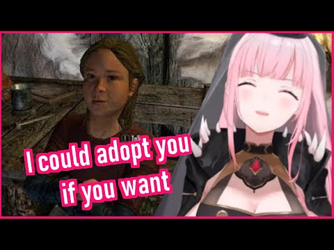 Calli gets herself a self-made orphan