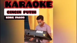 Cincin Putih - KARAOKE - KORG PA600 - Chord - G
