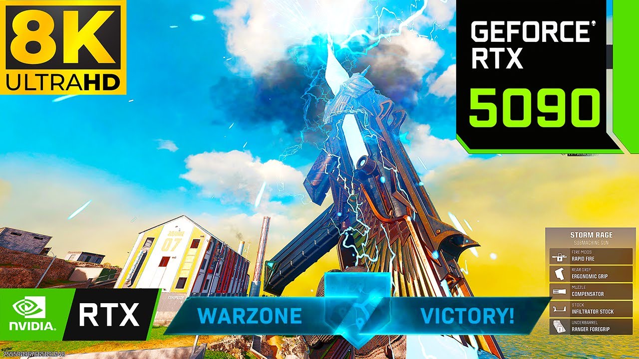 Call of Duty Warzone : 8K Maximum Settings ( RTX 5090 32GB / DLAA ON )