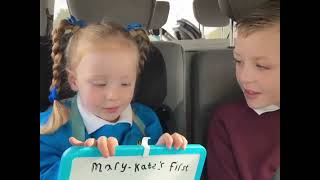 Mary-Kate’s first day of Pre-School