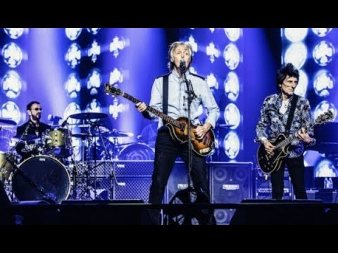 Paul McCartney Ringo Starr Ron Wood - Get Back (London 2018)