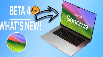 macOS 14 Beta 4 Re-released! - What