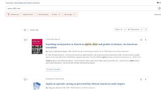 How to Find Sources through RILM Abstracts of Music Literature