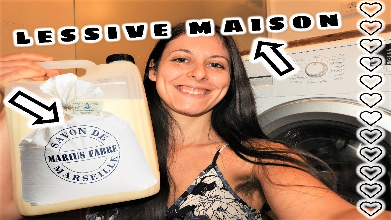 LESSIVE AU SAVON DE MARSEILLE (Texture parfaite !)