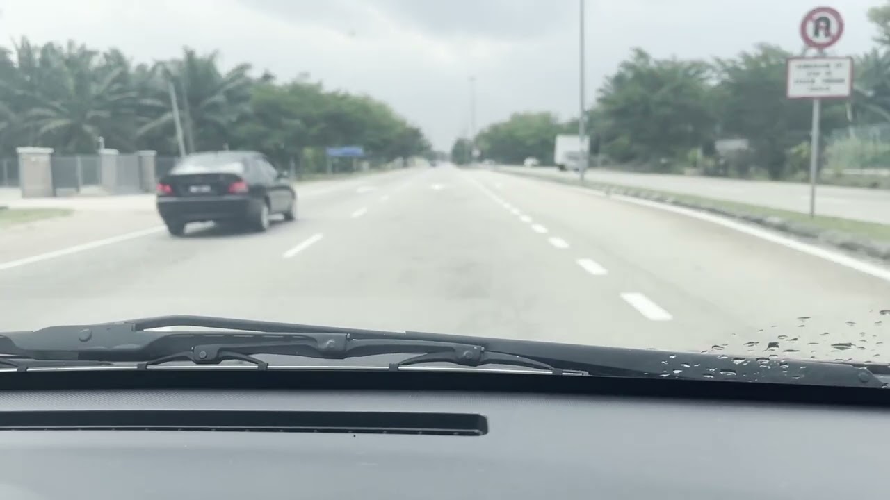 [Short Drive] From Muar to Kesang Laut - iPhone 13 Dashcam Camera