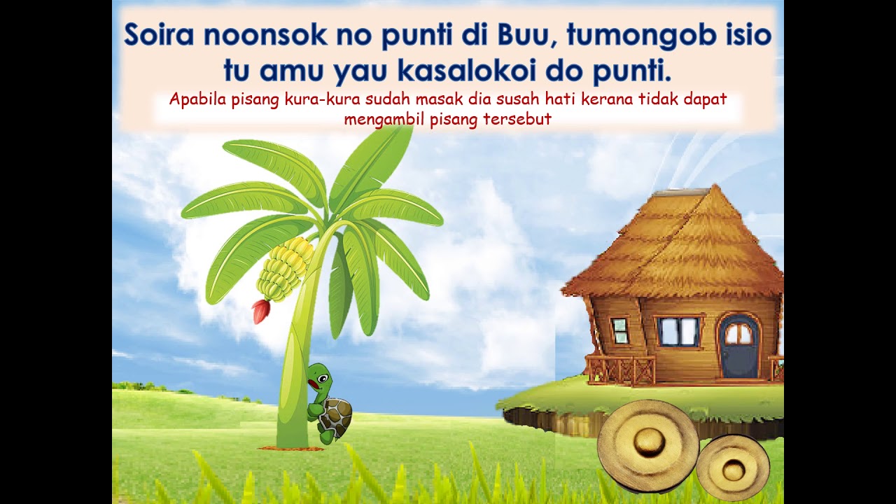 KARA OM BUU | The Tale of The Monkey and The Tortoise in Kadazan Dusun Language