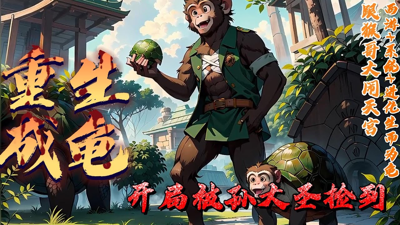 《重生成龟：开局被孙大圣捡到》【西游+系统+进化】猴哥，别着急，五百年后，咱们又是一条好汉，到时候我陪你再去踏碎凌霄，记住千万不能听和尚的忽悠 #小说 #西游记 #孙悟空 #南风故事会