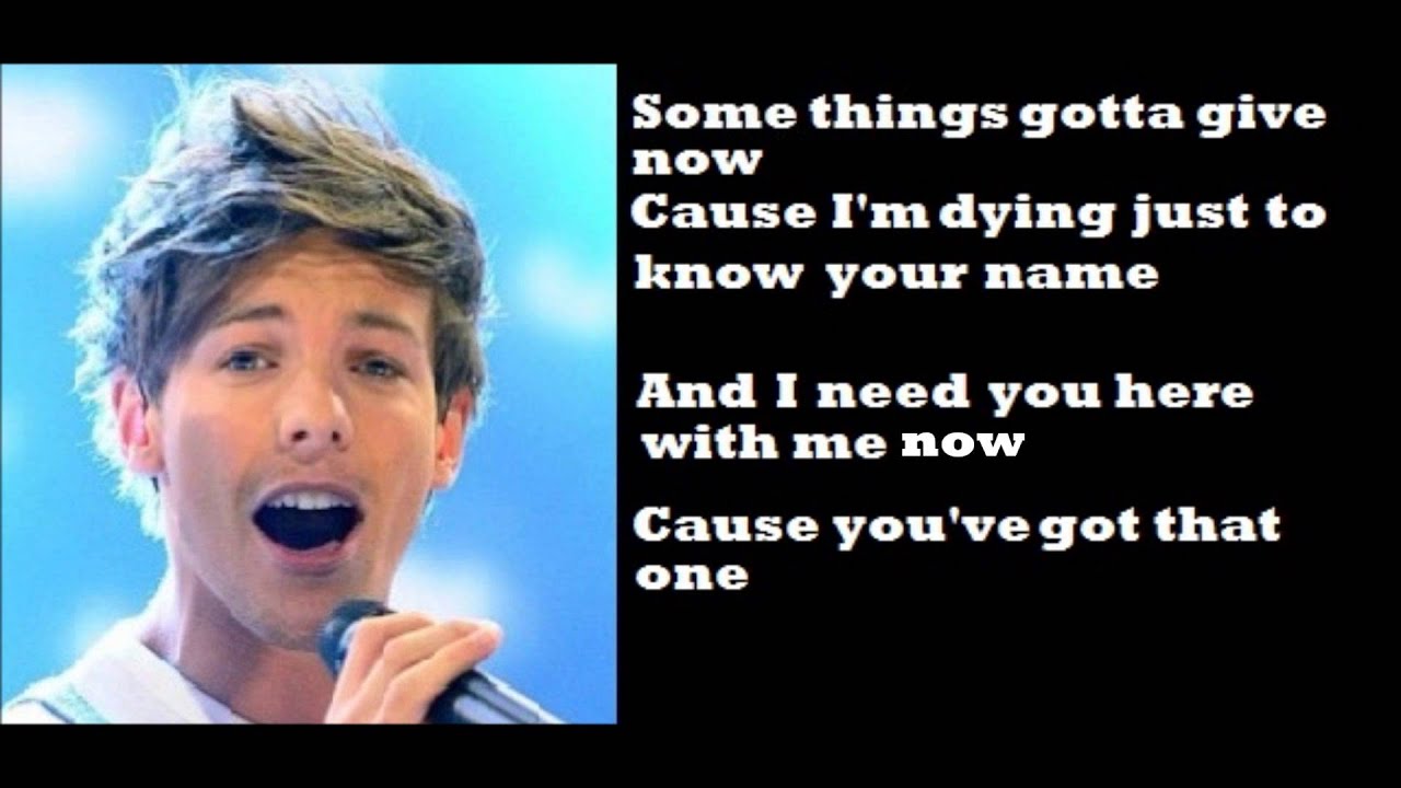 one thing one direction one thing one direction