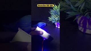 Decoration RGB light 💡 banao#thesharad01 #diy #viral #youtubeshorts #new #yt #shots