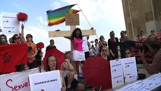 Des prostituées manifestent contre la pénalisation du client