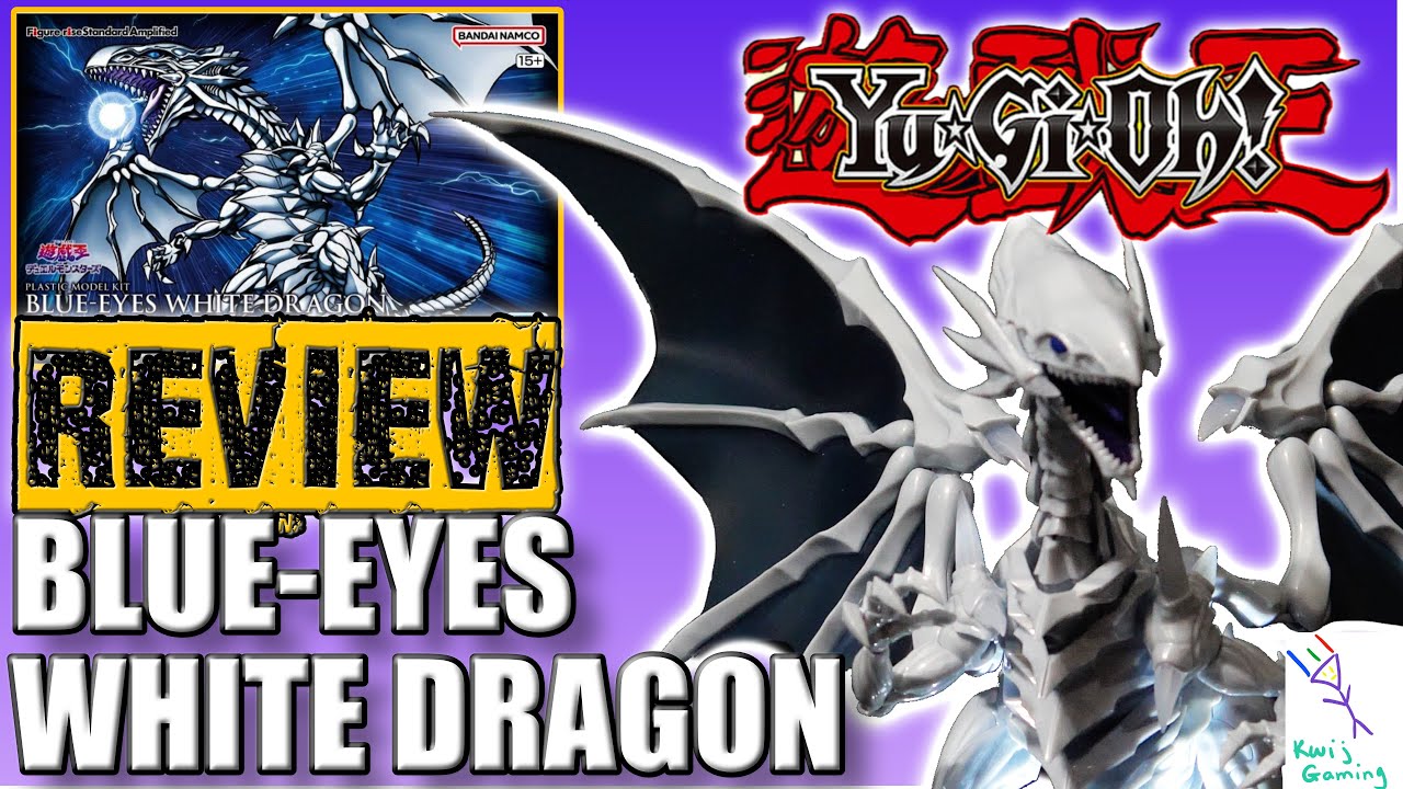Model Kit Review | Blue-Eyes White Dragon | Yu-Gi-Oh! Figure-Rise Standard Amplified