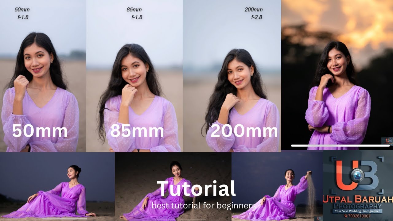 comparing 50mm ,85mm & 70-200mm || assamese photography vlog || honda city || godox ad 400pro