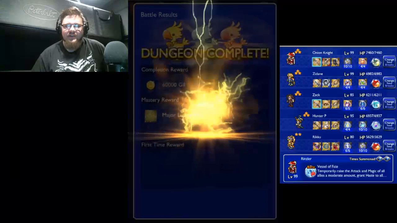 Let's Play Final Fantasy Record Keeper - Nightmare Dungeon Dervish Part 1