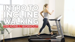 20 Min Treadmill Workout Intro to Incline Walking Intervals
