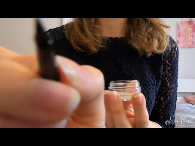 ASMR | Personal attention (with sounds) Eyebrow care | Brushing, Plucking, Massaging (whispered)