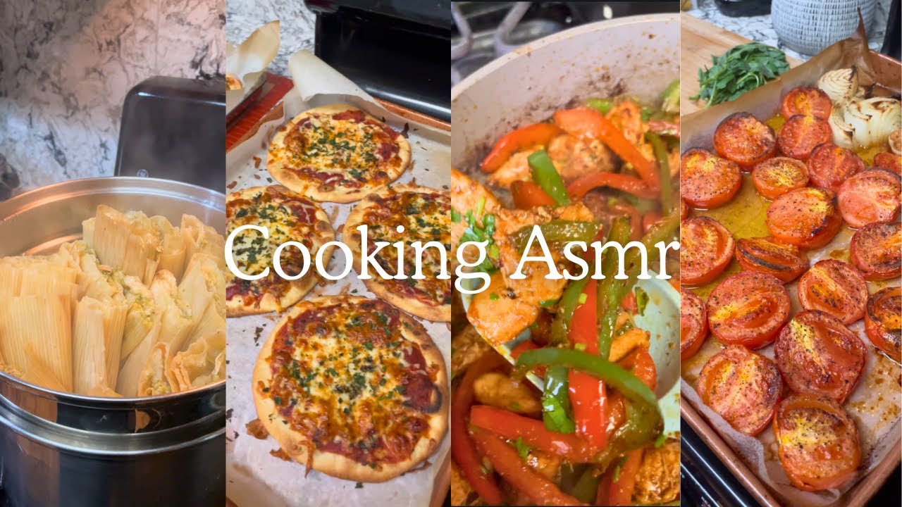 a week of cooking hearty meals for a family of 7 *asmr*