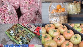 بدي لحّق موسم"الورد"قبل ما يخلص🌸اول مرة مندخل"براد"خضار ..زمهرير🥶🥶