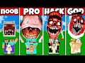 Minecraft Battle: FAMILY BRIDGE WORM HOUSE BUILD CHALLENGE NOOB vs PRO vs HACKER vs GOD - Animation