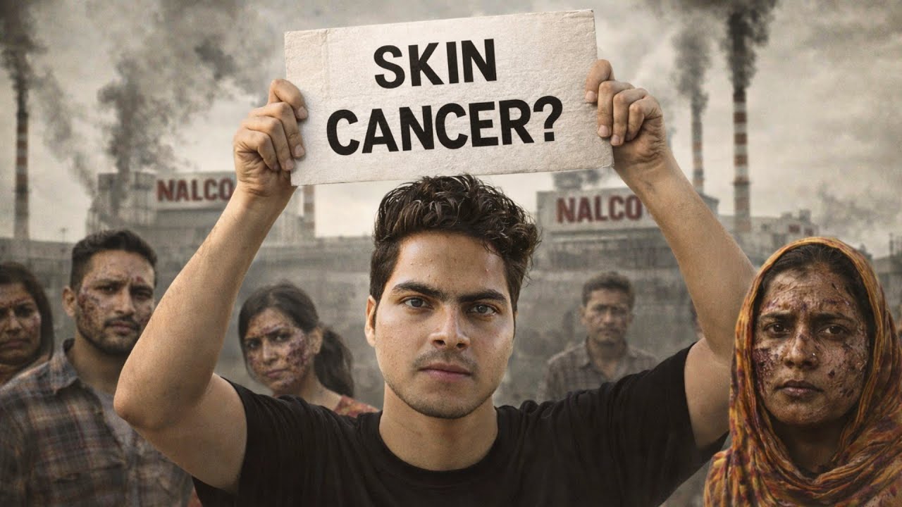 Dark Reality Nalco Company - Red Mud Pond ( Odisha )