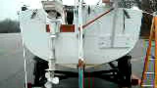 Self Steering Windvane - a Rudder Head Mount