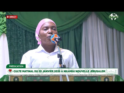 MORNING SERMON OF JANUARY 29 2026 BY CATECHIST MOTHER BELOTI MBUYI A NKAMBA 