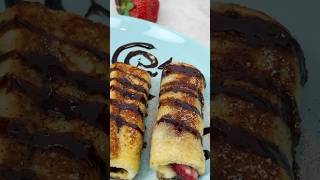 Strawberry French toast roll ups