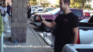 OFFICIAL iPhone 4S Drop Test Outside AT&T