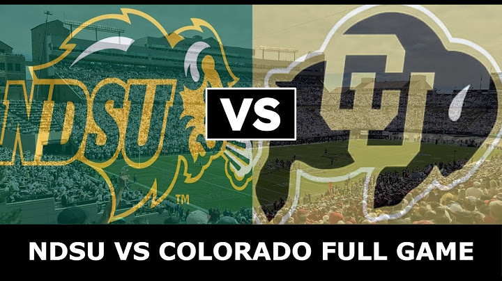 NDSU vs Colorado Full Game | 2024 Full College Football Games |