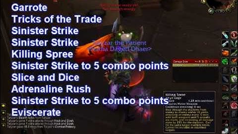 NDD Raid School: Combat Rogue Rotation