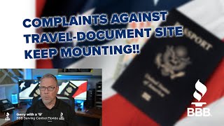 BBB Scam Alert!! Complaints Keep Pouring In Against Passport Renewal Site!!