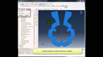 2D Heat Transfer using ABAQUS