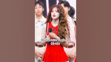 Shuhua before vs after soojin left G -idle #shuhua #gidle