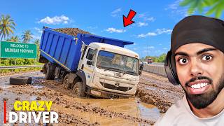 DRIVING MY INDIAN DUMPER TRUCK ON HIGHWAYS... screenshot 2