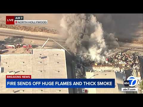 Fire in North