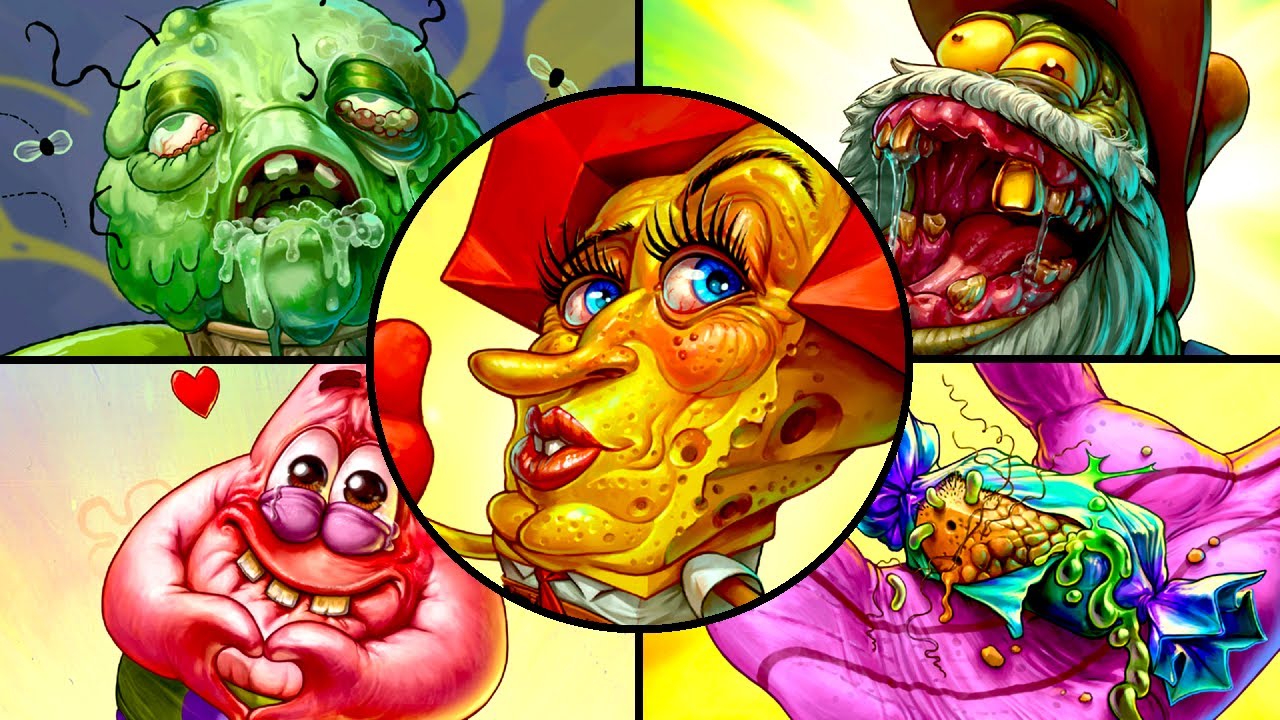 Губка Боб: Космическая встряска и Титаны прилива — все 12 детальных крупных планов